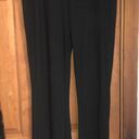 SheIn Black Slit Flare Pants Photo 2