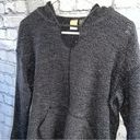 Roxy  Black/Gray High Low Hooded Lightweight Sweatshirt Size Small Photo 1