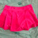 Lululemon Sonic Pink Pace Rival Skirt Photo 2