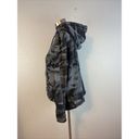 Polo  Ralph Lauren Womens Full Zip Hoodie Jacket S Small Black Gray Camo Pockets Photo 4