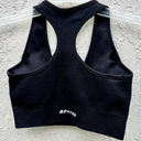 Bo and Tee  Racerback Sports Bra & High Rise Leggings Set Black Women's Size XS Photo 5