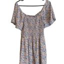 Sienna Sky Floral Fit & Flare Women's Mini Sun Dress Size Small Flowy Photo 5