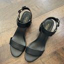 Marc New York Black Strappy Block Heel Sandal Photo 1