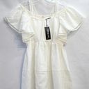 Boohoo New  Rosie dress White Off Shoulder Size 4 Photo 1