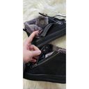 Earth Origins  Women's Wonder Jolt Faux Fur Lined High Top Sneaker Booties in Bla Photo 8