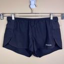 Patagonia  Womens Running Black Athletic Shorts Size Large Athleisure Active Photo 1