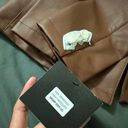 Marc New York  Leather blazer / chocolate / small NWT Photo 4