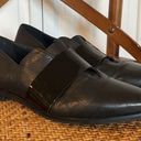 Barney’s New York  black leather point toe flats size 41 Photo 1