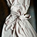 Everlane  Japanese Goweave Light Pink Wrap Dress Photo 2