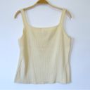 Oscar de la Renta Oscar by  Knit Tank Top Photo 2