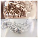 Elle  Collection Sterling silver fringe set, NWOT Photo 7