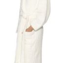 Barefoot Dreams  Cozy Chic Unisex Adult Sz 2 Cream Off White Belted Robe Pockets Photo 1