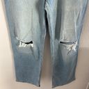 Hollister  Ultra High Rise Dad Jean Distressed Denim Jeans W27 L29 5S Photo 3