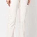 Ba&sh  Amber High Waisted High Rise Straight Leg Jeans Off White Cream Size 8 Photo 13