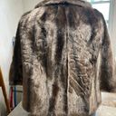 Beautiful Brown Regina Glenara By Glenoit Faux Fur Jacket Photo 2