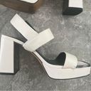 DKNY  Bibiana Platform Sandals in Cream Size 9, Comes in Original Box Retail $139 Photo 6