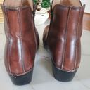 Dansko  Scout Clog Bootie Zip Up Leather Brown Woven Stitching Size 42 EU 11.5 US Photo 1