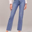 Abercrombie & Fitch Ultra High Rise Ankle Straight Jean Photo 0