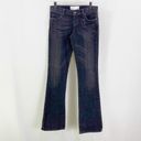 Paper Denim & Cloth  Blue Dark Wash Flare Leg Jeans Photo 11