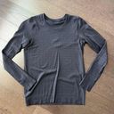 Lululemon Black Swiftly Breeze Long Sleeve Top Photo 0