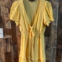 One Clothing women's mini  yellow sundress. Size large Photo 0