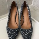 Loft Women's Denim Speckled Pumps Size 9 Photo 3