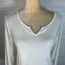 J.Jill  3/4 sleeve shirt tail tee pima cotton size Small Photo 7