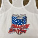 Ameri Can Cropped Tank White Size M Photo 1