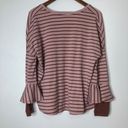 We The Free  Round About Striped Peplum Top Small Photo 4