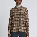 Everlane  the Boxy Flannel Shirt in Plaid S NWT Photo 0