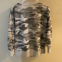 Aerie Long Sleeve Camo Sweater Photo 1