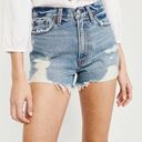 Abercrombie & Fitch Distressed Annie High Rise Shorts Photo 1