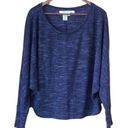 Max Studio  spacedye dolman sleeve scoop neck knit top Large Photo 0