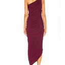 Norma Kamali  Diana Gown Sz Large Plum Photo 2