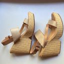 Kork-Ease Korks  Leather Wedge Strappy Sandal 10.5 Comfort Jessie Off-white Shoes Photo 2