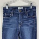 Parker Smith Raw Hem High Waisted Skinny Jeans Photo 4