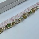 Joan Rivers VTG  AB beaded chain link bracelet. Photo 5