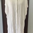 l*space Anita White Coverup Tunic Shirt Photo 2