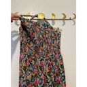 Urban Outfitters UO Lola Bright Colorful Floral Halter Wide Leg Cropped Jumpsuit Photo 9