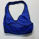 Free People Intimately  Bralette Printed blue black halter Size XS Photo 4