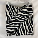 Talbots  Zebra Print Pencil Skirt Size 10P Photo 2