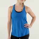 Lululemon Vintage  105•F Royal Blue Singlet Tank Photo 3