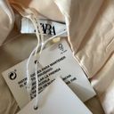 ZARA NWT   CREASED-EFFECT SATIN JACKET Medium Photo 7