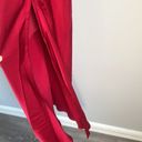 Hello Molly NEW  ADMIRED FROM ALL ANGLES SATIN HALTER MAXI DRESS WINE Photo 7