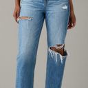 American Eagle AE ripped high waisted 90’s mom jeans  Photo 0