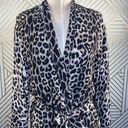 ALLSAINTS  Esme Leopard Printed Long Sleeve Kimono Photo 2