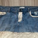 Aeropostale  11/12 Y2K Lace Denim Skirt Photo 1