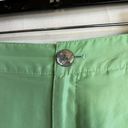 Vince  Womans Size 14 Green 100% SILK pleated High Rise Culotte Shorts Photo 3