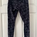 CRZ Yoga Woman’s Black Patterned Workout Leggings - Size Small Photo 1