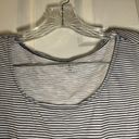 Karen Scott  Sport Navy/Whjte Striped Sleeveless Tank XXL Photo 2